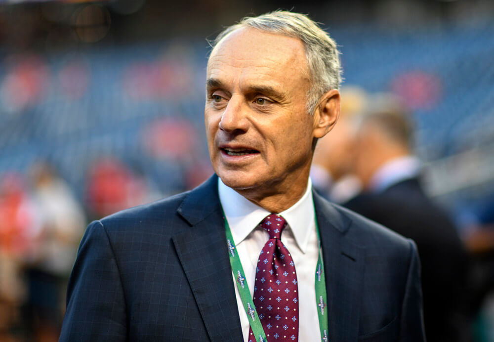 rob manfred indicated houston astros have problem