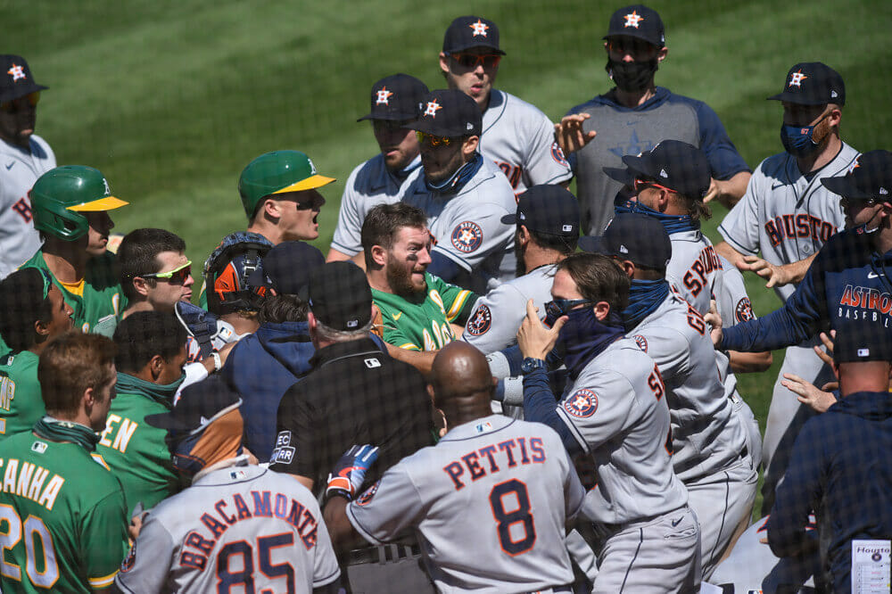 astros brawl suspensions likely