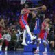 Philadelphia 76ers face the Brooklyn Nets in the NBA postseason