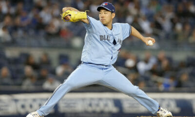 Yusei Kikuchi of the Toronto Blue Jays